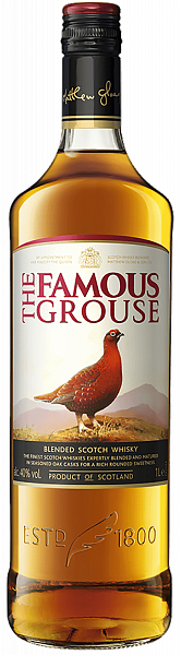 Famous Grouse 3 y.o Blended Scotch Whisky, 1л
