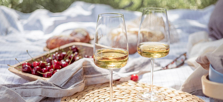 Сезон пикников: -40% на вино и крепкие напитки и бокалы для крепких напитков в подарок