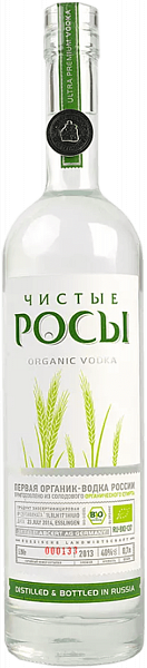 Vodka Chisti Rosi, 0.7л