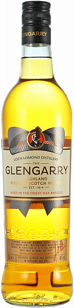 Glengarry Highland Blended Scotch Whisky, 0.7л