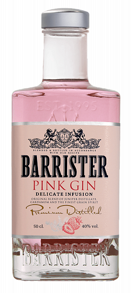 Barrister Pink Gin, 0.5л